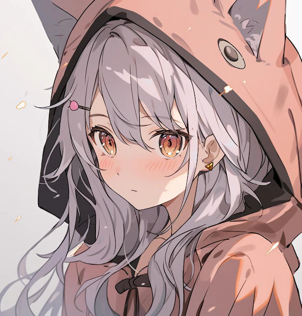 Cute anime girl Kawai | Premium AI-generated image